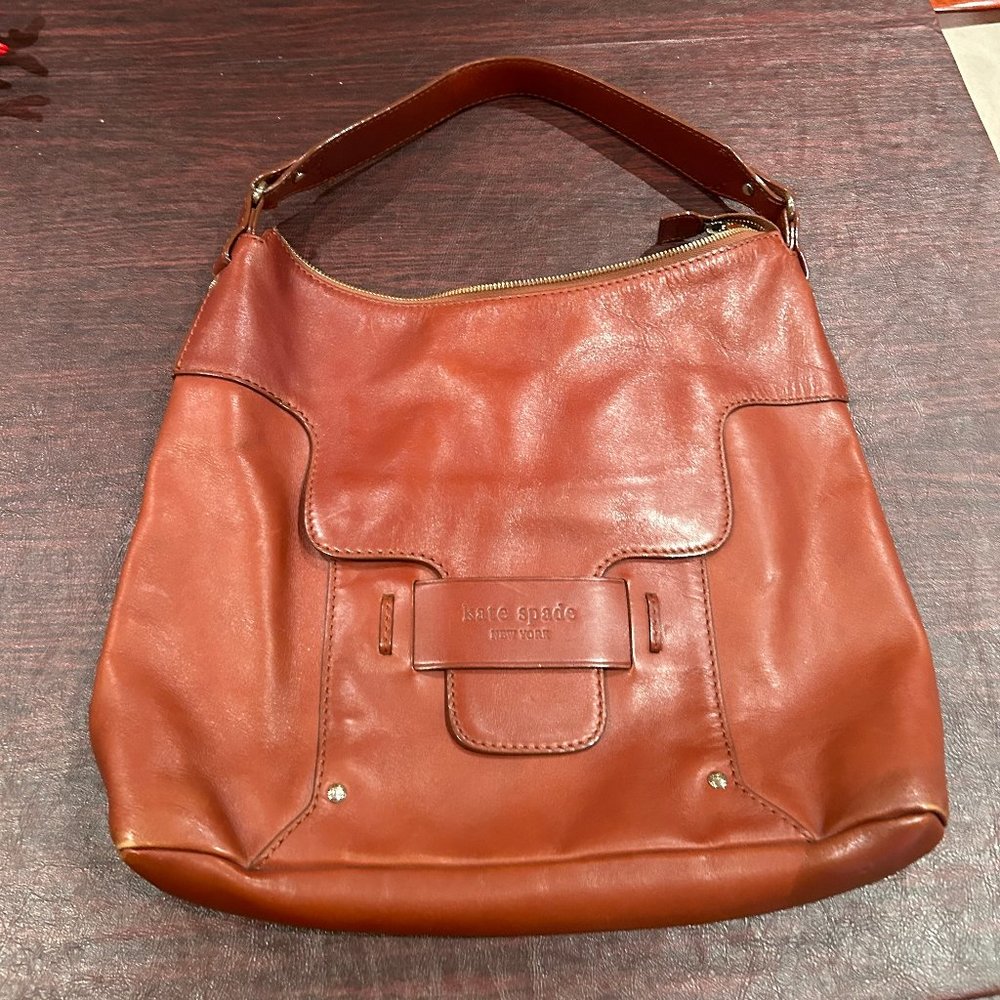 Kate Spade brown hobo bag